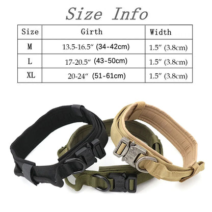 Comfort Grip Tactical Dog Collar