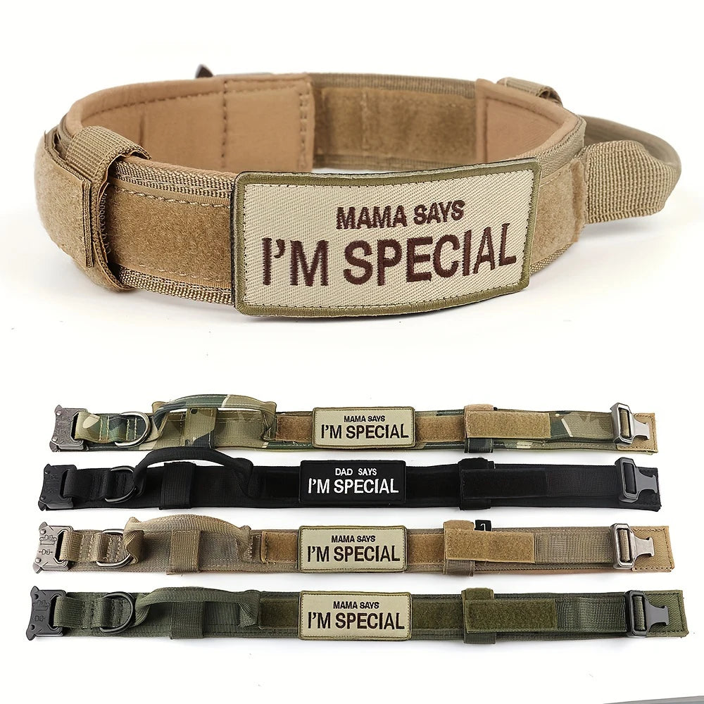 Comfort Grip Tactical Dog Collar