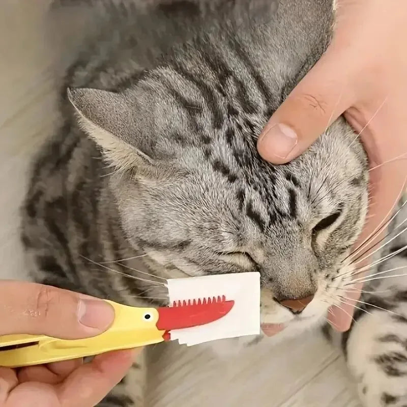 Soft Pet Care Eye Brush Tool